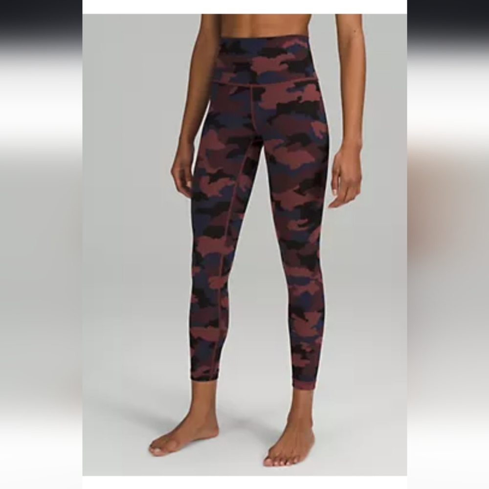 Lululemon Wunder Under Camo Leggings Size 2